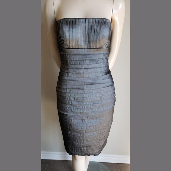 Calvin Klein Strapless Cocktail Dress - Picture 2 of 8